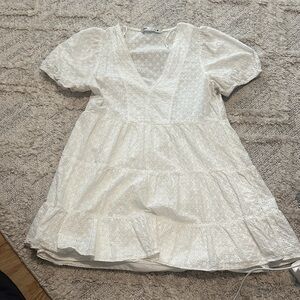White Zara Dress